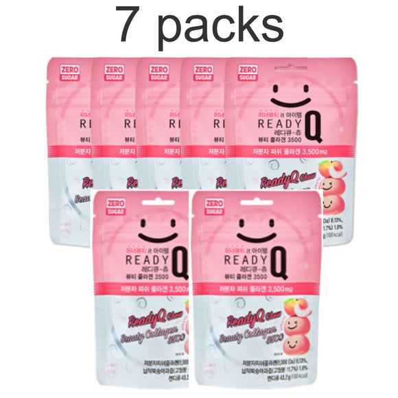 HANDOK ReadyQ Chew Beauty Collagen 3500 7 Packs(1pack/12 pills) fish collagen / Korea