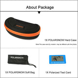 POLARSNOW Men's Sunglasses New Polarized Male Sun Glasses Top Quality Foldable Temple Sunglass For Men Brand Designer