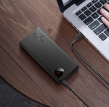 Baseus 22.5W Power Bank 20000mAh Portable Fast Charging Powerbank Type C PD Qucik Charge External Battery Charger For iPhone 15