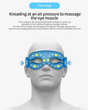 Eye Massager With Heat Smart Airbag Vibration Eye Care Compress Bluetooth Eye Massage Relax Migraines Relief Improve Sleep