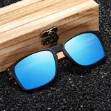 EZREAL Brand Design Beech wood Handmade Sunglasses Men Polarized Eyewear Outdoor Driving Sun Glasses Reinforced Hinge