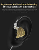 KZ ZSN Pro X Metal Earphones 1BA+1DD Hybrid Technology HIFI Bass Earbuds In Ear Monitor Headphone Sport Noise Cancelling Headset