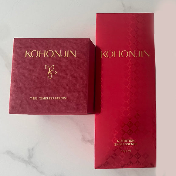 KOHONJIN Nutrition Skin Essence 130ml + Nutrition Cream 50g