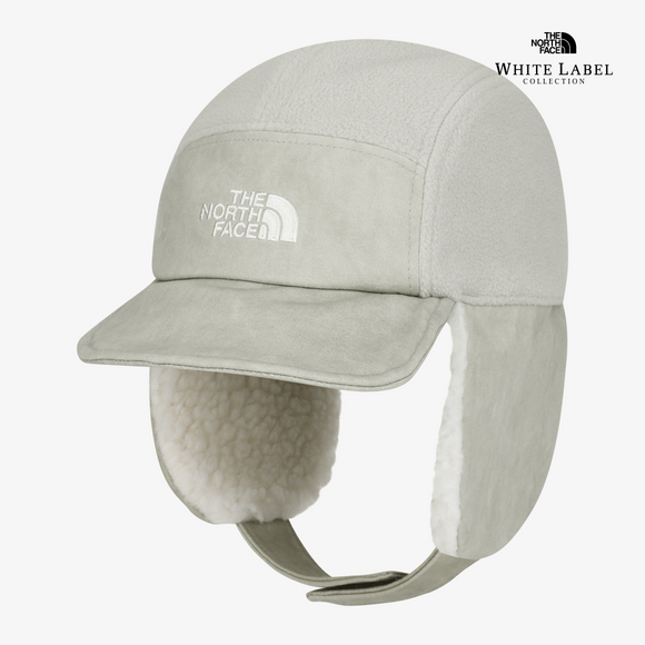The North Face WL FLEECE EARMUFF CAP NE3CR59K WHITE SAND