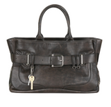 OSOI Tote Brocle Bag – STAIN BROWN Cow Leather Korean Designer Tote