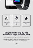 Smart Watch Men Women Bluetooth Connected Phone Music Fitness Sports Bracelet Sleep Monitor