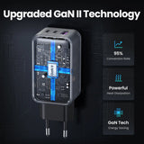 65W GaN Charger Quick Charge 4.0 3.0 Type C PD USB Charger for iPhone 15 14 13 Pro Max Fast Charger For Laptop PD Charger