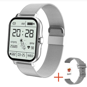 Smart Watch For Men Women Gift Full Touch Screen Sports Fitness Watches Bluetooth Calls Digital Smartwatch Wristwatch