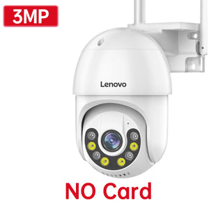 Lenovo 3MP 5MP PTZ WIFI IP Camera Audio CCTV Surveillance Smart Home Outdoor 4X Digital Zoom Color Night vision Waterproof