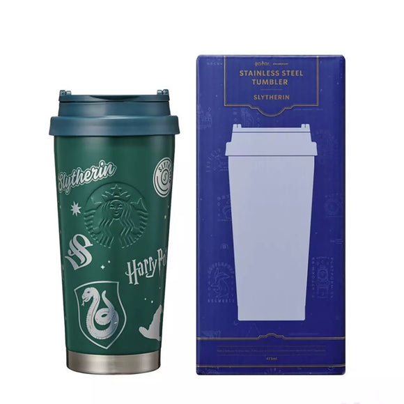 Starbucks Korea 2025 SS Slytherin Elma Tumbler 473ml