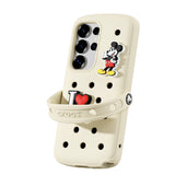 SAMSUNG Galaxy S25 x Crocs Cover Case With Jibbitz Charms #Bone