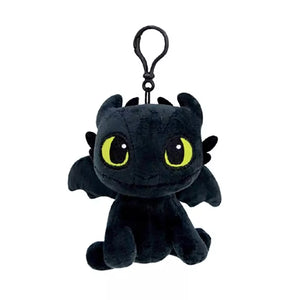 How To Train Your Dragon 3 Toothless Plush Doll Sitting Keyring 12cm Best!!