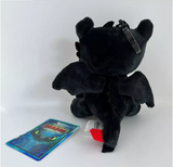 How To Train Your Dragon 3 Toothless Plush Doll Sitting Keyring 12cm Best!!