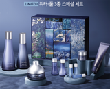 SU:M37 Water Full Special 3 Kinds Set/Anti Aging Toner Emulsion Cream Kbeauty