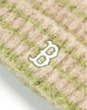 MLB Korea 2025 Striped Meow Beanie Boston Red Sox, Green