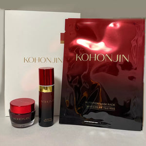 KOHONJIN Mini 1 Set (Cream 10g+ Essence 10ml+Mask Pack 2pcs) Kbeauty