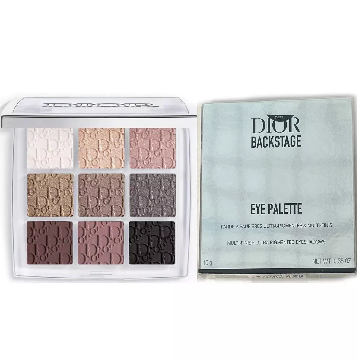 Dior Backstage Eye Palette eyeshadow #002 Smoky Essential – VEGAMONO Dior Backstage Eye Palette eyeshadow #002 Smoky Essential – VEGAMONO