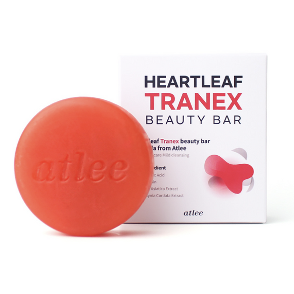 atlee Heartleaf Tranex Beauty Bar 120g Moisturizing Deep Cleanser Kbeauty