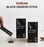 Korean Black Ginseng Gold Stick 360g(12g x 30 sticks), Ginsenoside