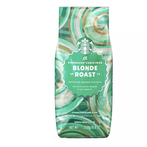 Starbucks Korea Christmas Whole Bean Coffee BLONDE ROST 250g/8.8oz