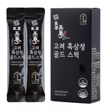 Korean Black Ginseng Gold Stick 360g(12g x 30 sticks), Ginsenoside