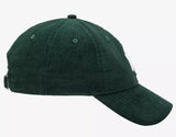 New Era MLB New York Yankees Corduroy Unstructured Ball Cap Dark Green / 2024