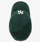 New Era MLB New York Yankees Corduroy Unstructured Ball Cap Dark Green / 2024