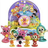 Pinkfong Wonderstar Detective Pinkfong Hogi Figure 1Set / Includes 6 figures