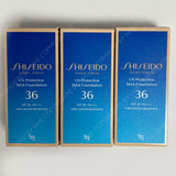 SHISEIDO UV Protective Stick Foundation 9g +9g + 9g, 4 Color, SPF36/PA+++