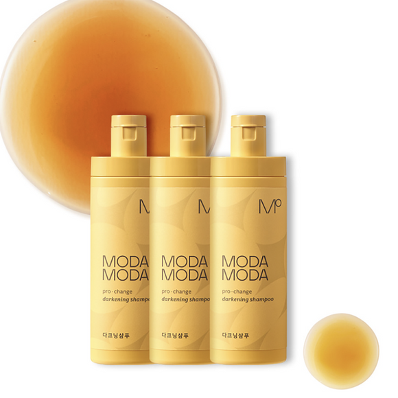 ModaModa Pro Change Darkening Shampoo 100g x 3ea / Darkening Gray Hair Kbeauty