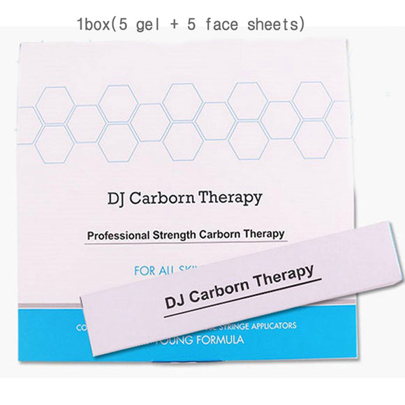 DJ Carboxy Therapy Carborn Therapy CO2 Gel Mask (Gel 5ea + Mask sheet 5ea) K-beauty