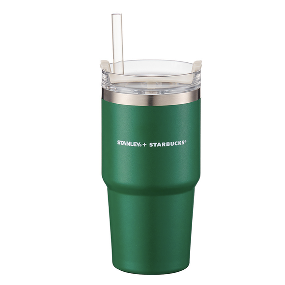 Starbucks 2022 Korea Limited* 22 SS Stanley Green Quencher Tumbler 591ml