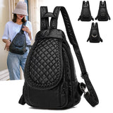 Hot White Women Backpack Female Washed Soft Leather Backpacks Ladies Sac A Dos School Bags for Girls Travel Back Pack Rucksacks