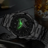 LANGLISHI Automatic Movement Watch Mens Watches Top Brand Luxury Imported Movement Waterproof Luminous Mechanical WristWatch