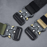 Men's Belt Army Outdoor Hunting Tactical Multi Function Combat Survival High Quality Marine Corps Canvas For Nylon Male Luxury