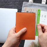 Luxury Passport Case Men First Layer Cow Leather Top End Quality Women Casual Travel Passport Cover Vintage Passport Bag