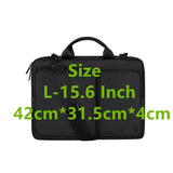 Waterproof Business Men Women Briefcase 13 14 15 15.6 inch Laptop Handbag Causal Office Shoulder Bags Computer Bag