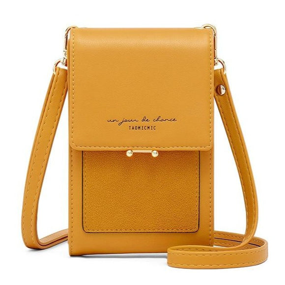 Brand Mini Crossbody Shoulder Bag Chic Small Women Cell Phone Pocket Ladies Purse Clutch Fashion PU Leather Hasp Handbags Female