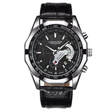 LANGLISHI Automatic Movement Watch Mens Watches Top Brand Luxury Imported Movement Waterproof Luminous Mechanical WristWatch
