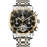 AESOP Skeleton Watch Men Automatic Tourbillon Mechanical Watch Waterproof Luminous Top Brand Luxury Clock Man Relogio Masculino