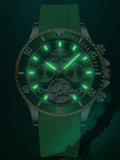 AILANG 2021 new authentic watch men's mechanical luminous watch automatic hollow fashion business mechanical men's watch