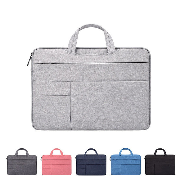 Shockproof Waterproof Laptop Bag Men's Women's Briefcase Tote Office Business Travel Electronic Product Document Storage Pouch