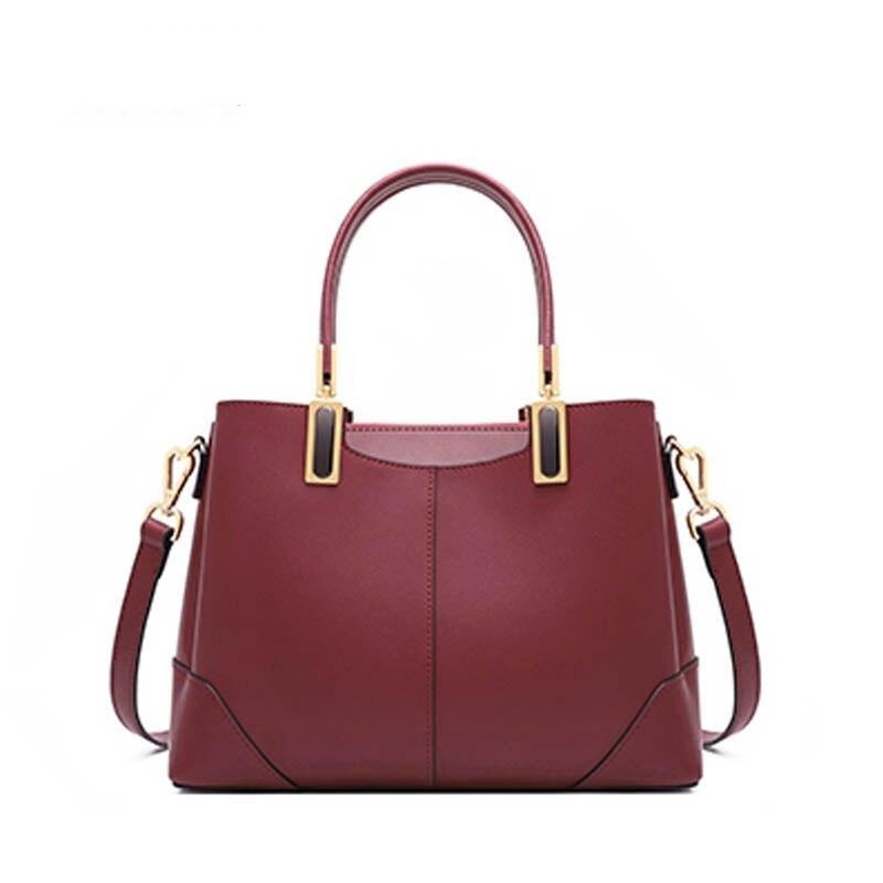 Designer Women Handbags All Cow Leather Bags Durable Top End Quality 35cm  Ladies Purses Handbag Wholesale From W…
