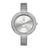 Shengke Luxury Women Watch Diamond Dial Bracelet Wristwatch For Girl Elegant Ladies Quartz Watch Female Dress Watch Brand Watch