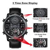 KAT-WACH Men Military Watch 50m Waterproof Wristwatch LED Quartz Clock Sport Watches Male relogios masculino Watch Men S Shock