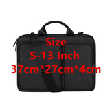 Waterproof Business Men Women Briefcase 13 14 15 15.6 inch Laptop Handbag Causal Office Shoulder Bags Computer Bag