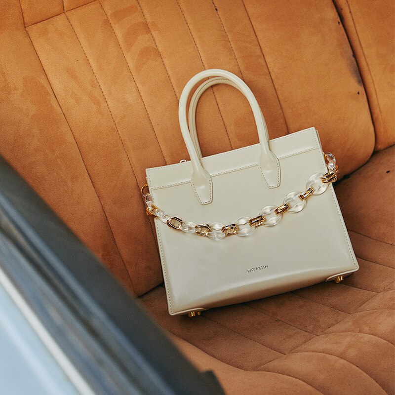 Saffiano Lux Chain bag, women's handbag, designer bag – YesFashionLuxe