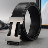 2021 HJones Men Belts H Logo Leather for Classic Unique Design Business Elegant Feel Fashion Comfortable Colorful Style L1