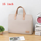 Portable Waterproof Laptop Bag Business Office File Storage Organizer Travel Out Macbook Computer Handbag Accessories Supplies