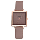 2021 Luxury Rose Gold Elegant Women's Watch Fashion Casual Leather Quartz Wrist Watches Ladies Watches for Women